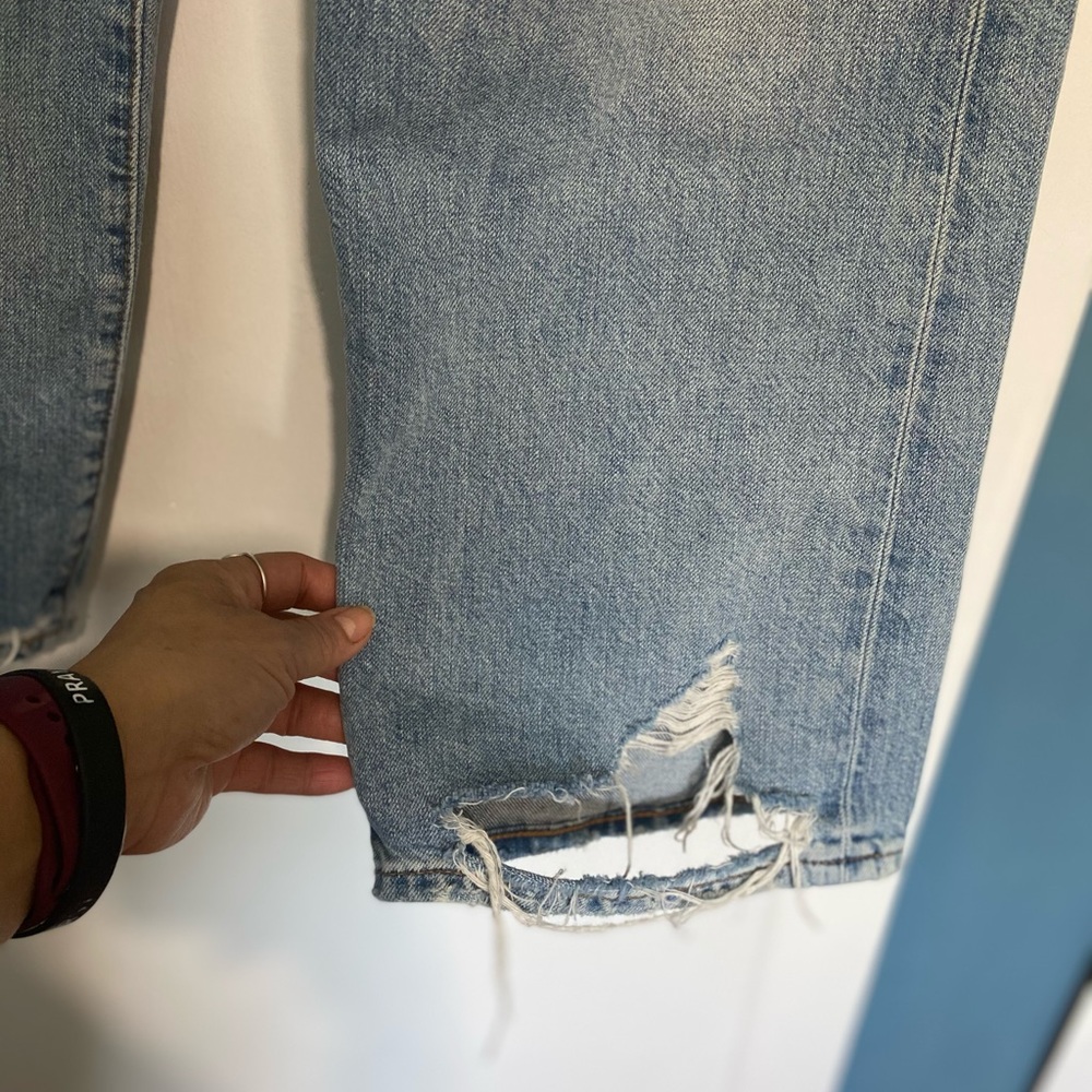 Denimist pierce distressed High-Rise crop Jean size 29 - Picture 14 of 15